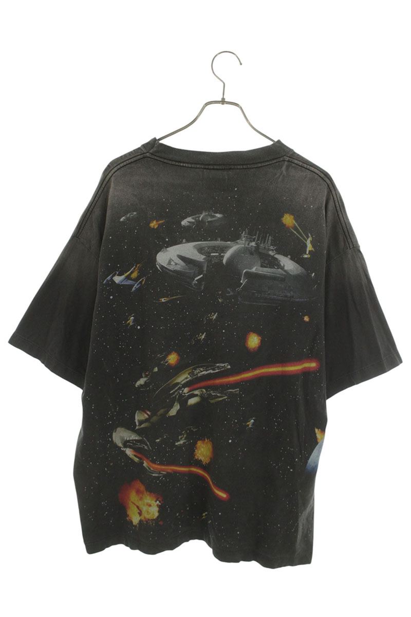 SAINT MICHAEL 25SS Vintage Movie Graphic Tee Black Size XL