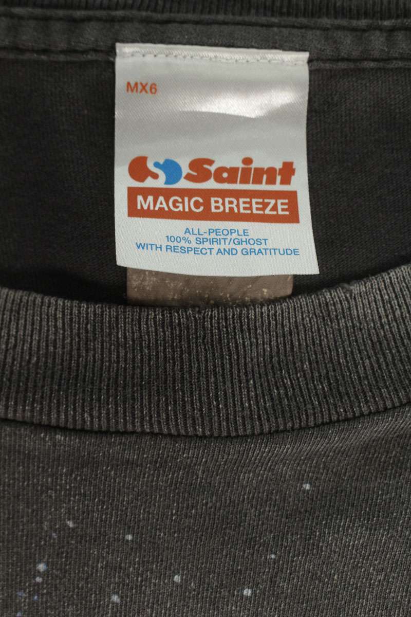SAINT MICHAEL 25SS Vintage Movie Graphic Tee Black Size XL