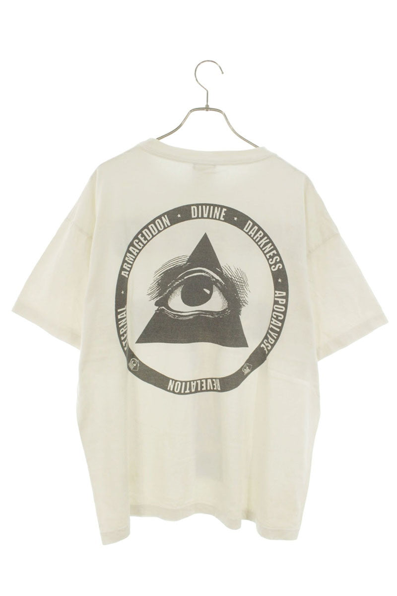 SAINT MICHAEL Vintage Graphic Print Tee White Size XL