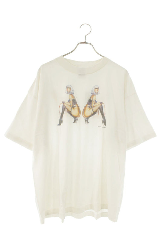 SAINT MICHAEL 25AW SORAYAMA LADIES Vintage T-Shirt Size XL
