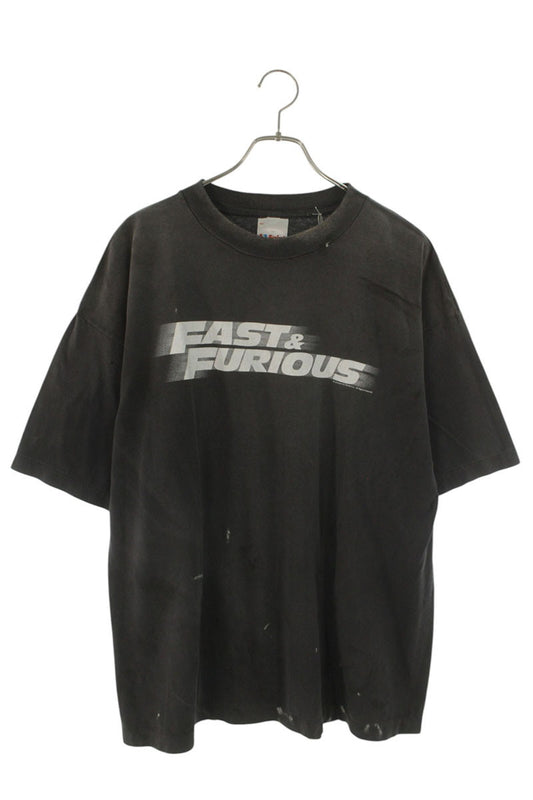 SAINT MICHAEL 26SS FAST FURIOUS Vintage Washed Size XL
