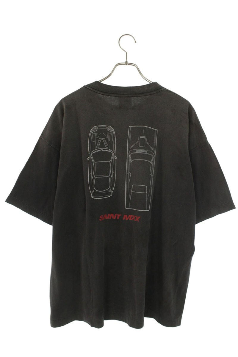 SAINT MICHAEL 26SS FAST FURIOUS Vintage Washed Size XL