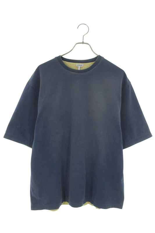 LOEWE Oversized Washed Embroidered Logo Tee Size S