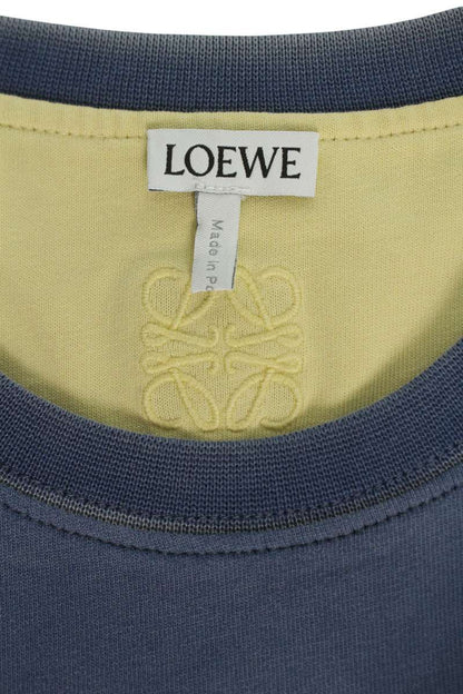 LOEWE Oversized Washed Embroidered Logo Tee Size S