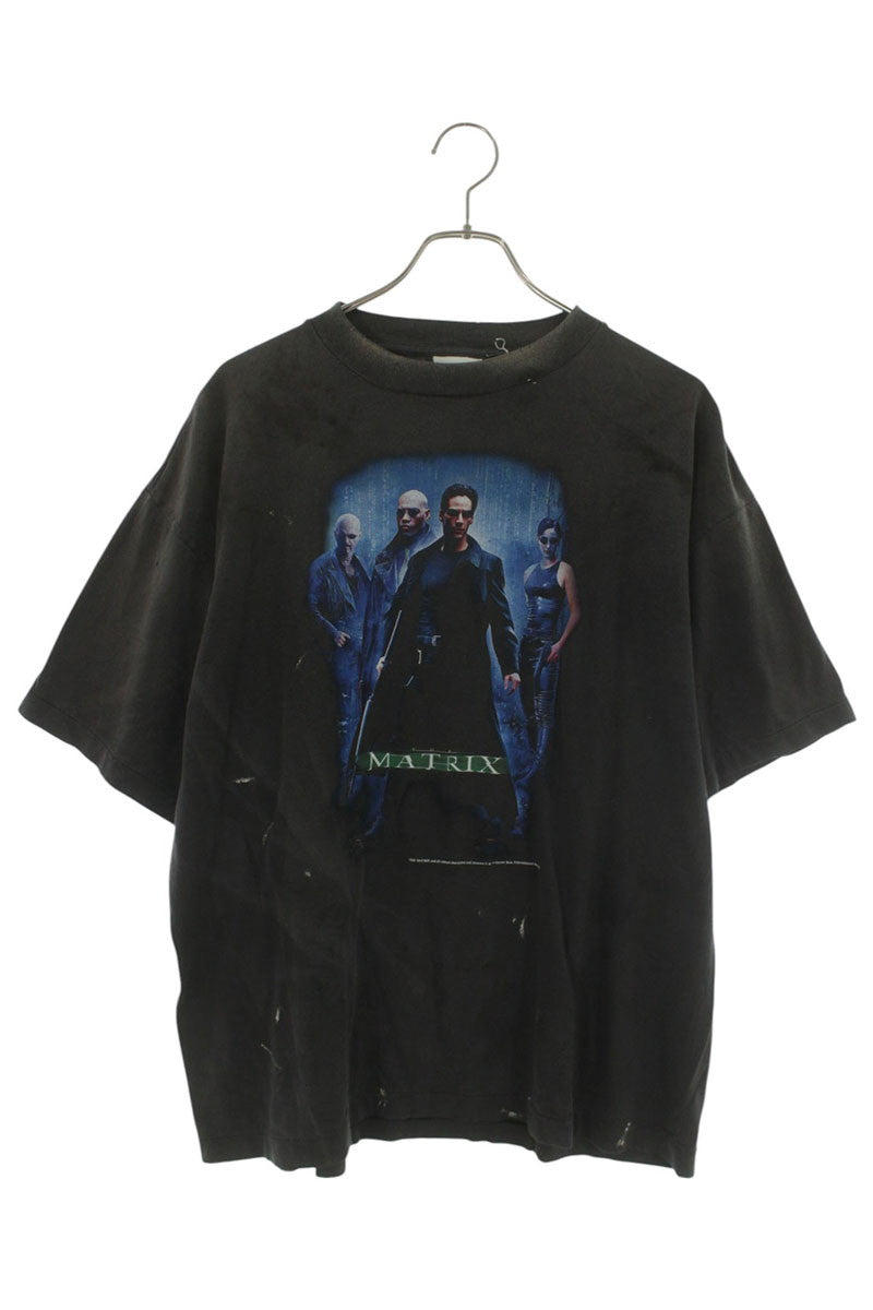 SAINT MICHAEL 25AW THE MATRIX Vintage Washed T-Shirt Size L