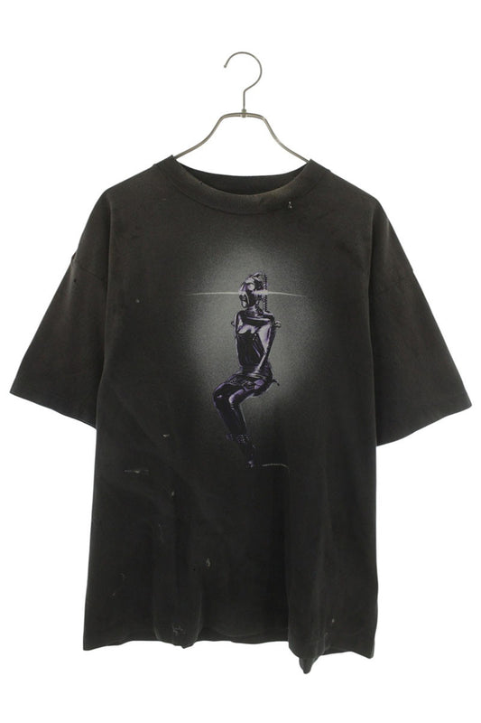 SAINT MICHAEL 25AW SORAYAMA MASK Vintage Washed Size L