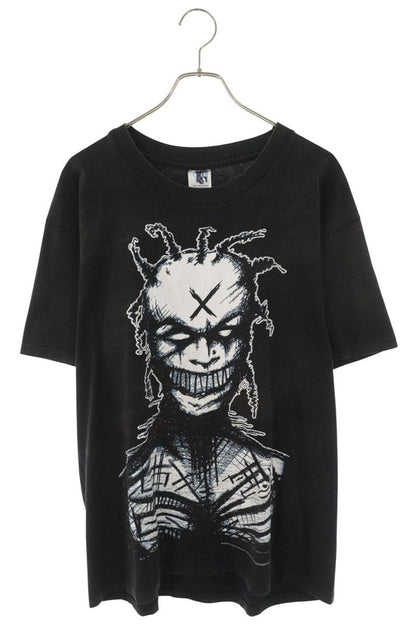 VINTAGE 90s White Zombie Graphic Print T-Shirt Black Size XL