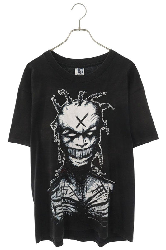 VINTAGE 90s White Zombie Graphic Print T-Shirt Black Size XL