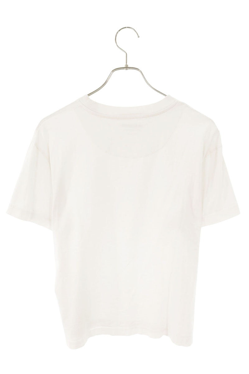 JILSANDER+ Logo Patch Plain Tee White Cotton Size L