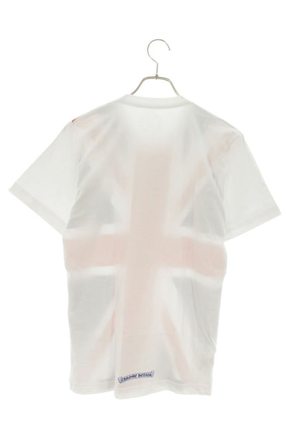 Chrome Hearts Union Jack Neck Logo Print T-Shirt Size S