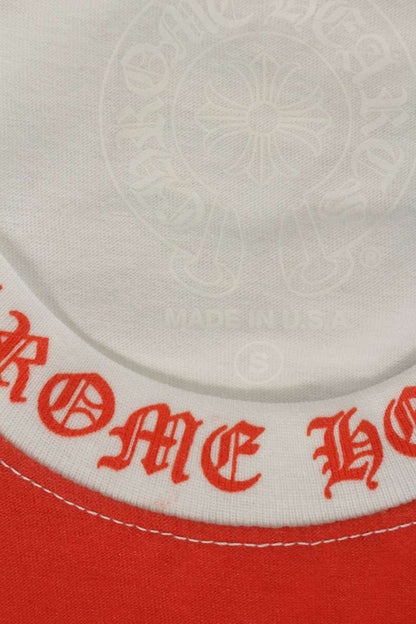 Chrome Hearts Union Jack Neck Logo Print T-Shirt Size S