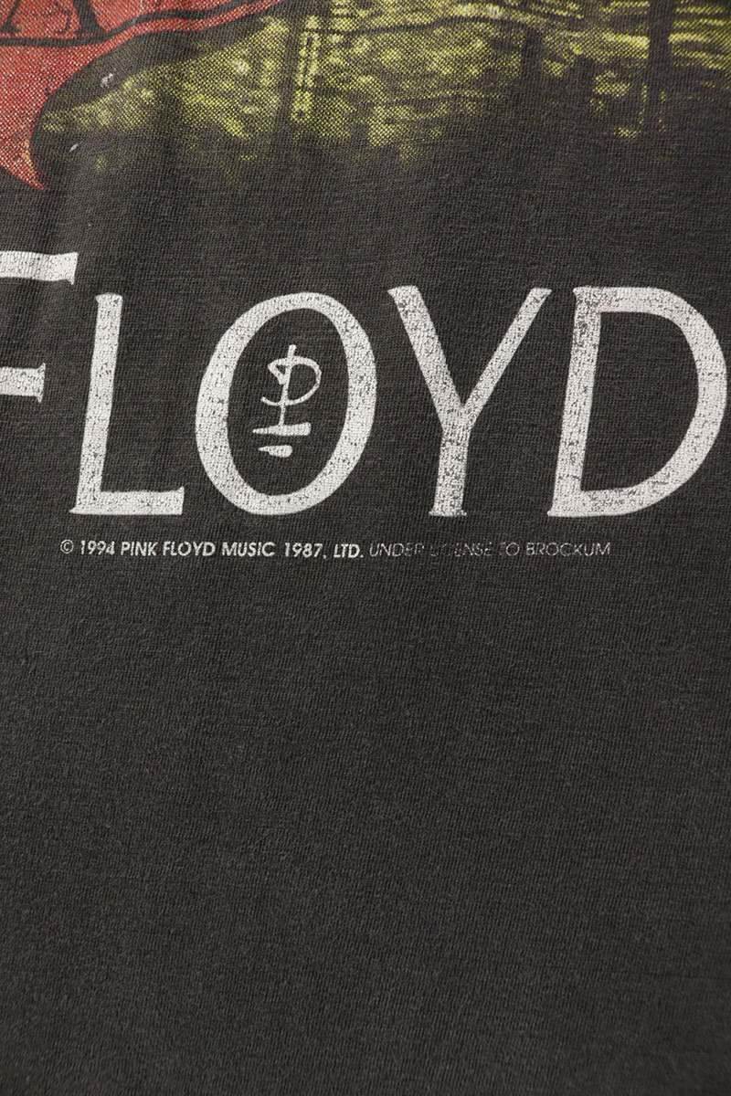 VINTAGE 90s PINK FLOYD 1994 Tour T-Shirt Black Size L