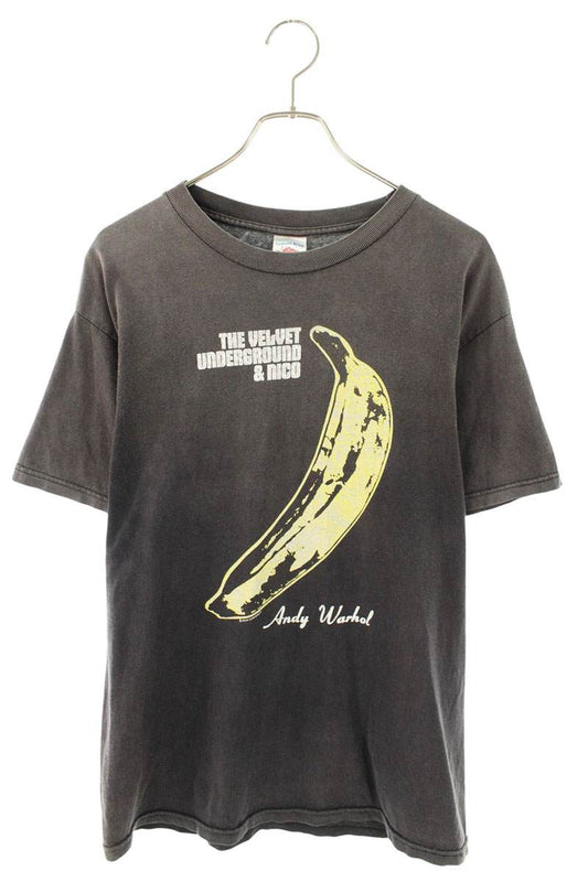VINTAGE 90s Velvet Underground Banana Art T-Shirt Size M