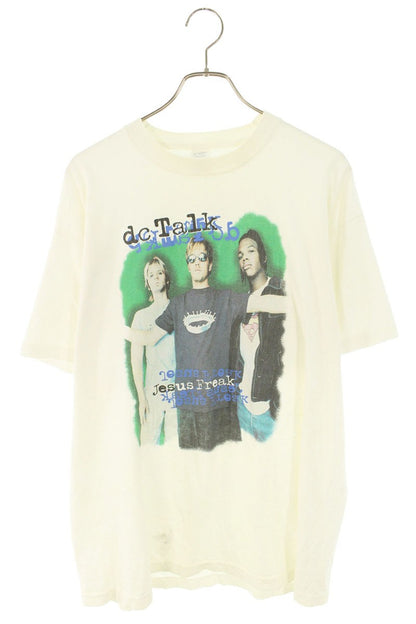 VINTAGE DC TALK Tour Cotton T-Shirt White Size XL