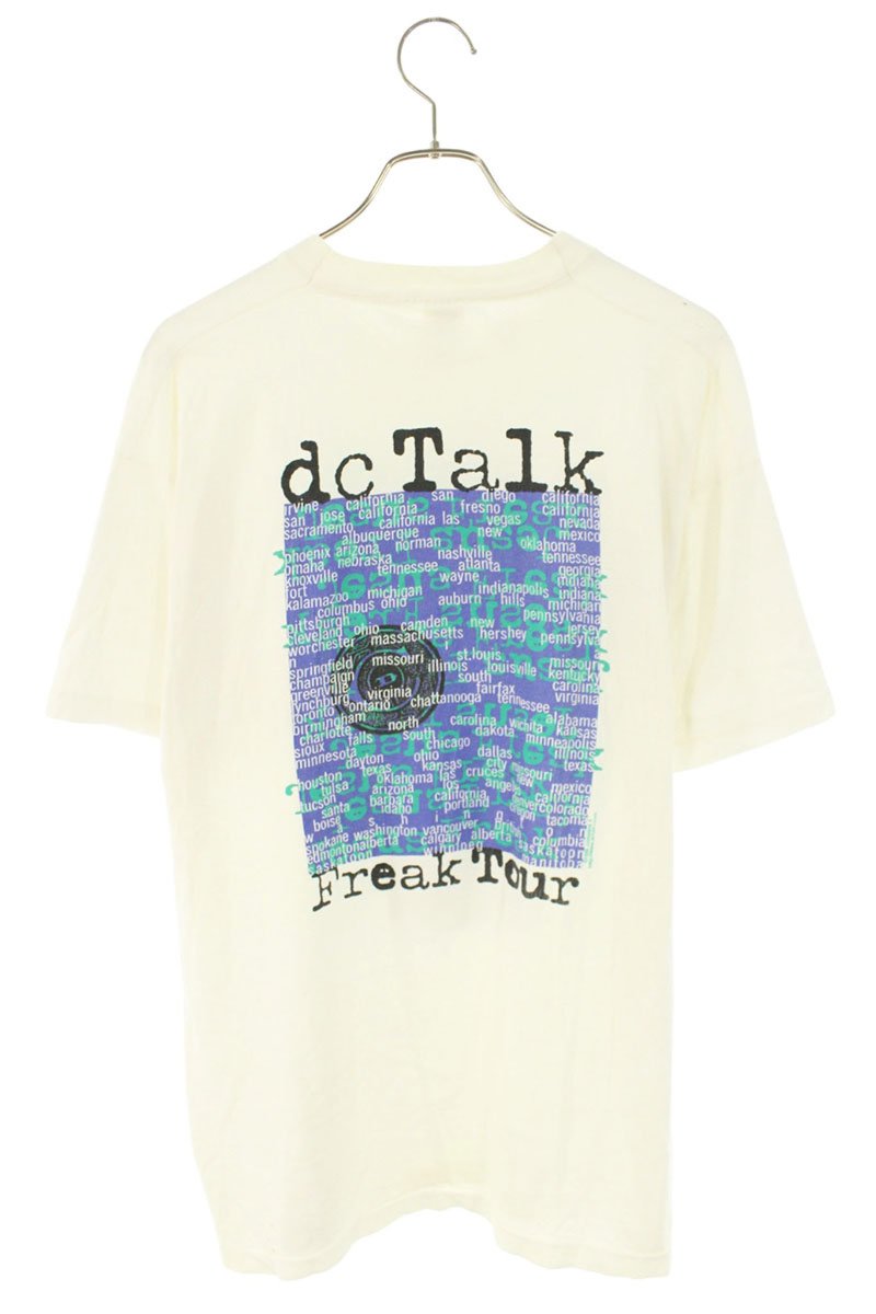 VINTAGE DC TALK Tour Cotton T-Shirt White Size XL