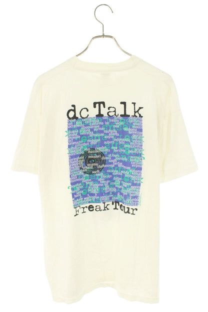 VINTAGE DC TALK Tour Cotton T-Shirt White Size XL