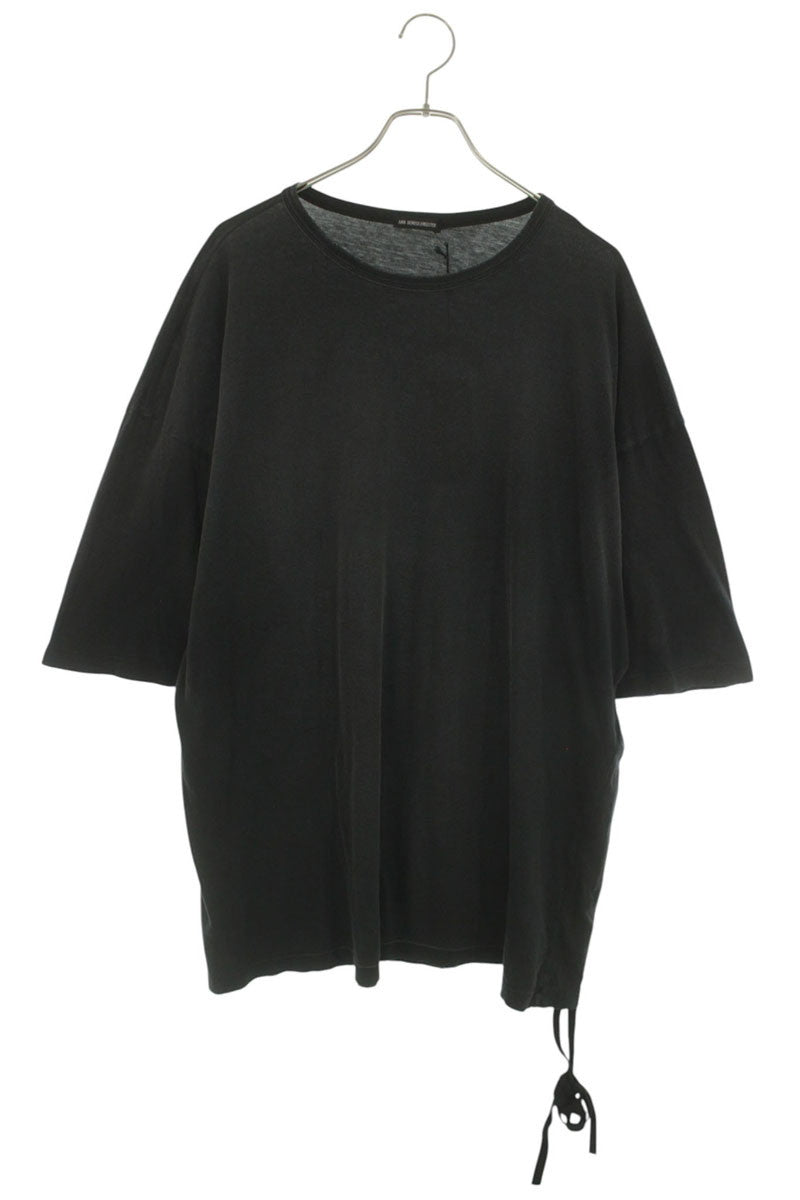 ANN DEMEULEMEESTER 25AW Back Print T-Shirt Black Size XL