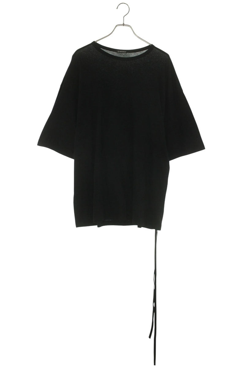 ANN DEMEULEMEESTER 26SS Back Print T-Shirt Black Size XL