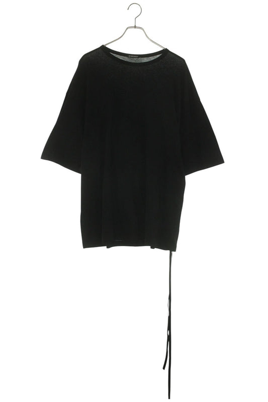 ANN DEMEULEMEESTER 26SS Back Print T-Shirt Black Size XL