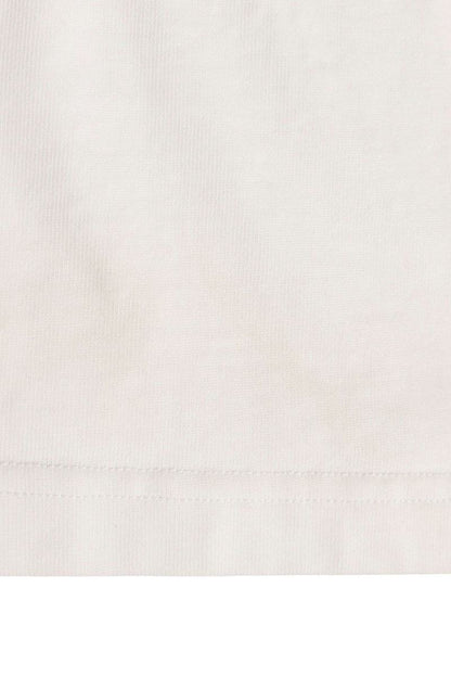 CASABLANCA 25SS Logo Patch Cotton T-Shirt White Size XL