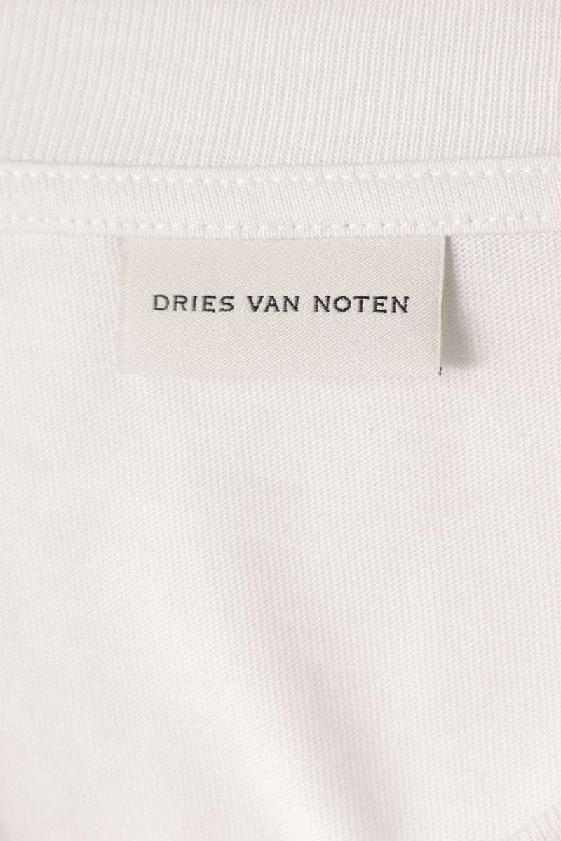 DRIES VAN NOTEN 25AW Oversized T-Shirt White Size L