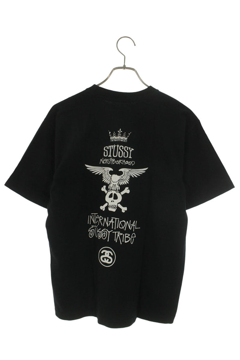 NEIGHBORHOOD x Stussy Crown Eagle Skull Back Print Size S