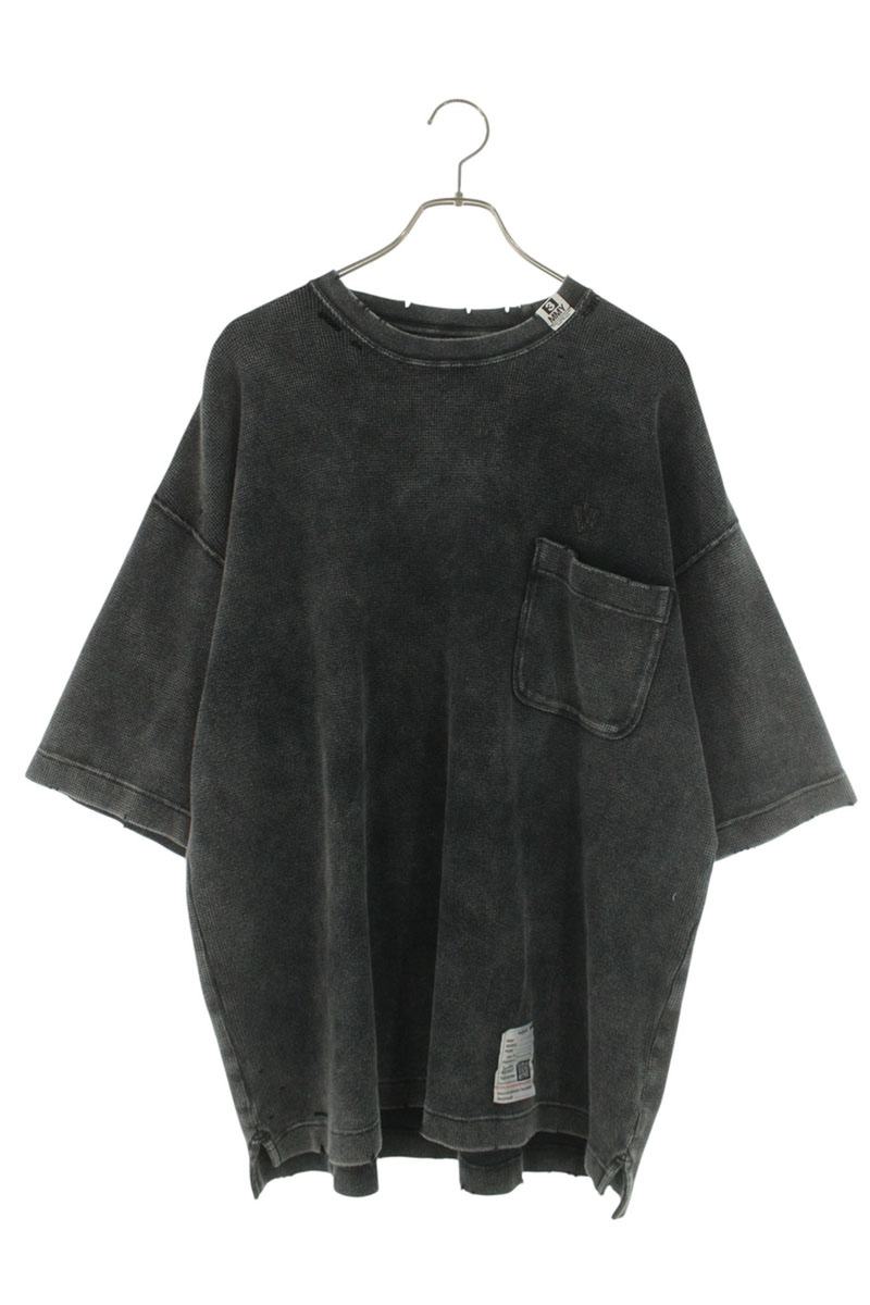 MIHARAYASUHIRO 26SS Bleached Thermal Tee Gray Size L