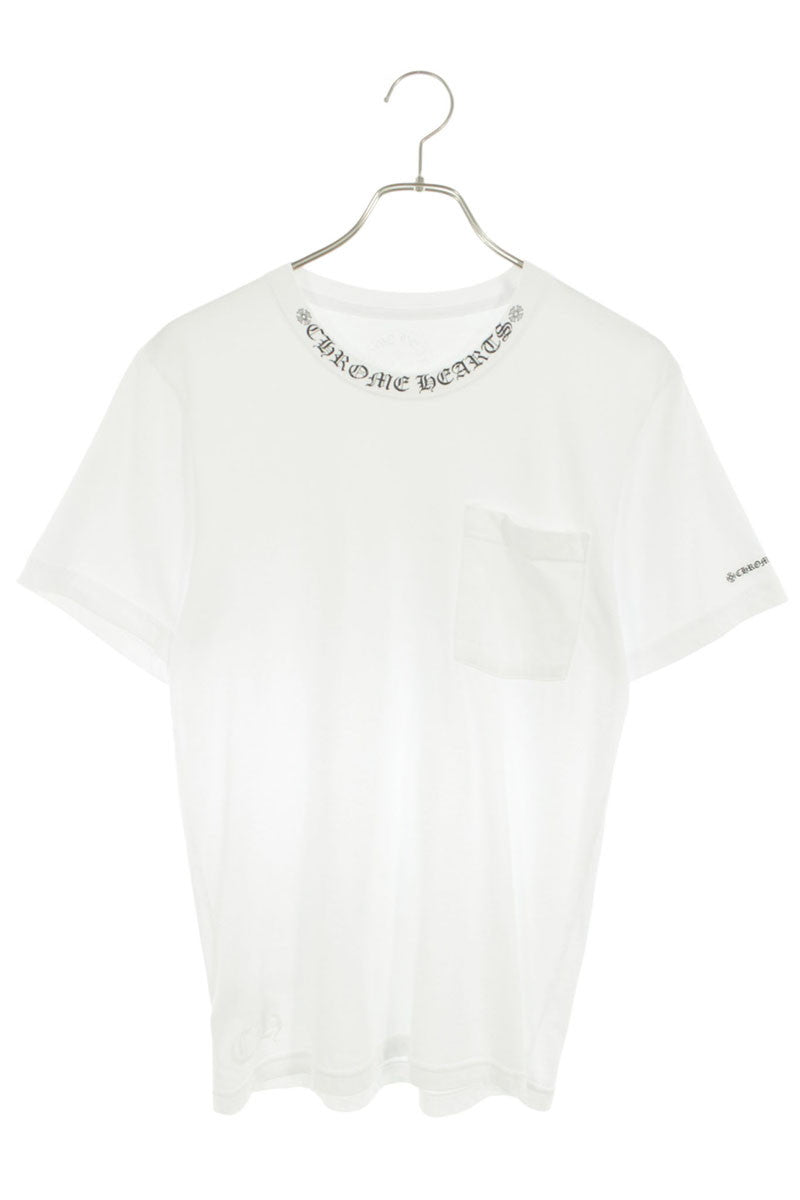 Chrome Hearts Neck Logo Print T-Shirt Size S