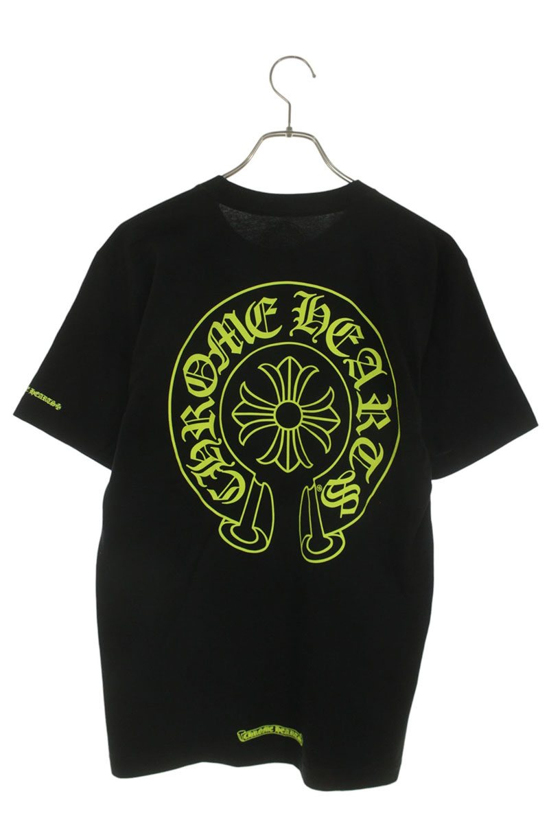 Chrome Hearts Horseshoe Tee Black Yellow Size M