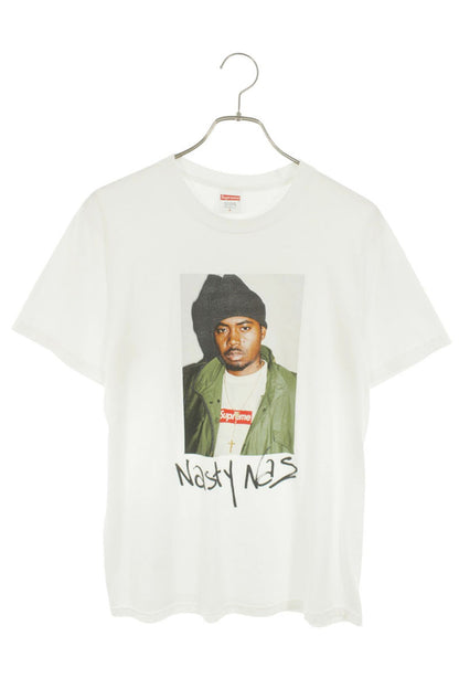 SUPREME 17AW Nas Photo Print T-Shirt Size S