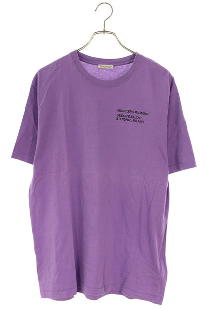 MONCLER x fragment design Purple Back Logo T-Shirt Size S