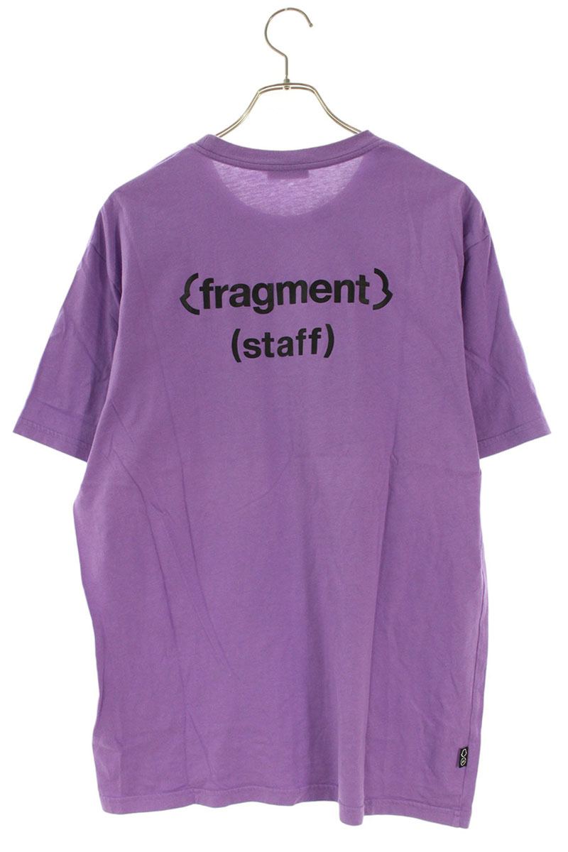 MONCLER x fragment design Purple Back Logo T-Shirt Size S