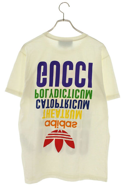 GUCCI x adidas White Multi-Color Logo T-Shirt Size XS