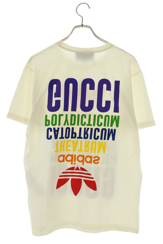 GUCCI x adidas White Multi-Color Logo T-Shirt Size XS