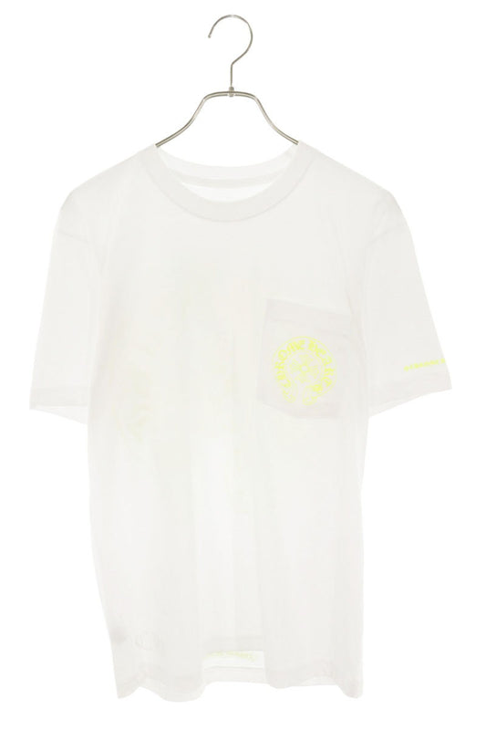 Chrome Hearts Horseshoe Tee White Yellow Size M