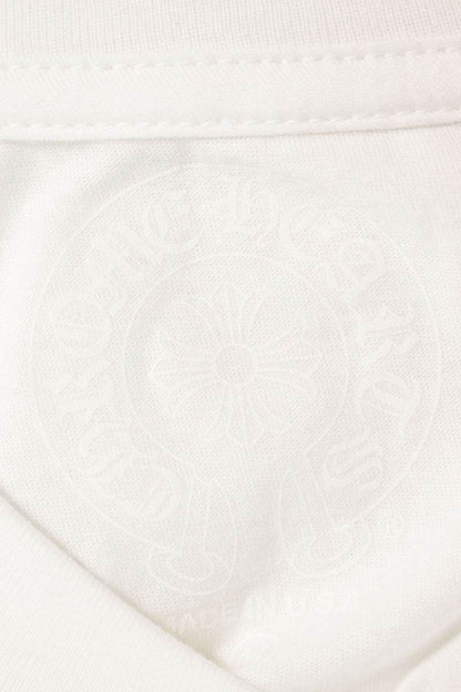 Chrome Hearts Horseshoe Tee White Yellow Size M