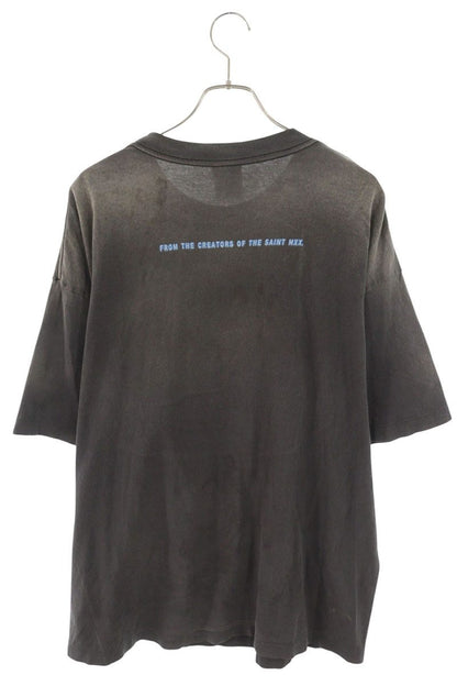 SAINT MICHAEL AW25 Vintage Movie Print Tee Black Size XXL