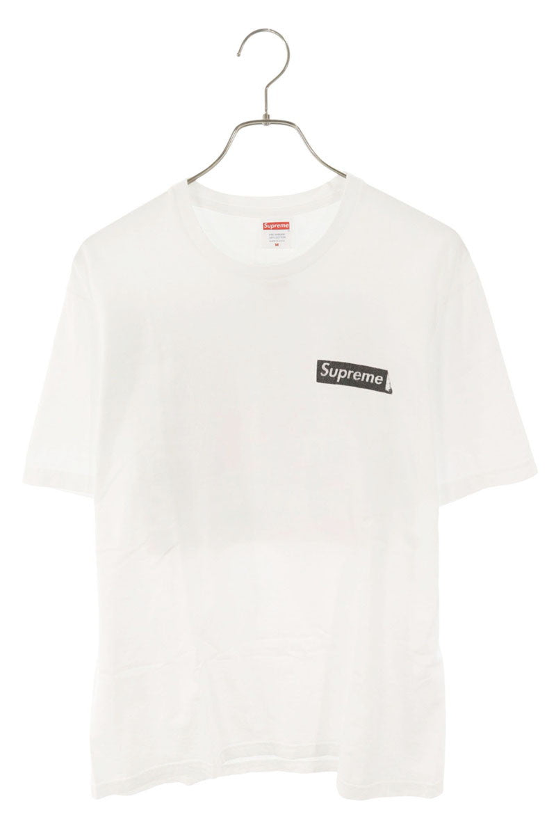 SUPREME 23AW Statis Back Art Print Tee White Multi Size M
