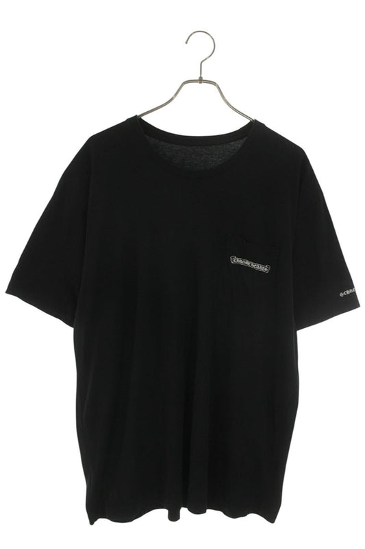 Chrome Hearts Back Scroll Label Print Tee Black Size XL