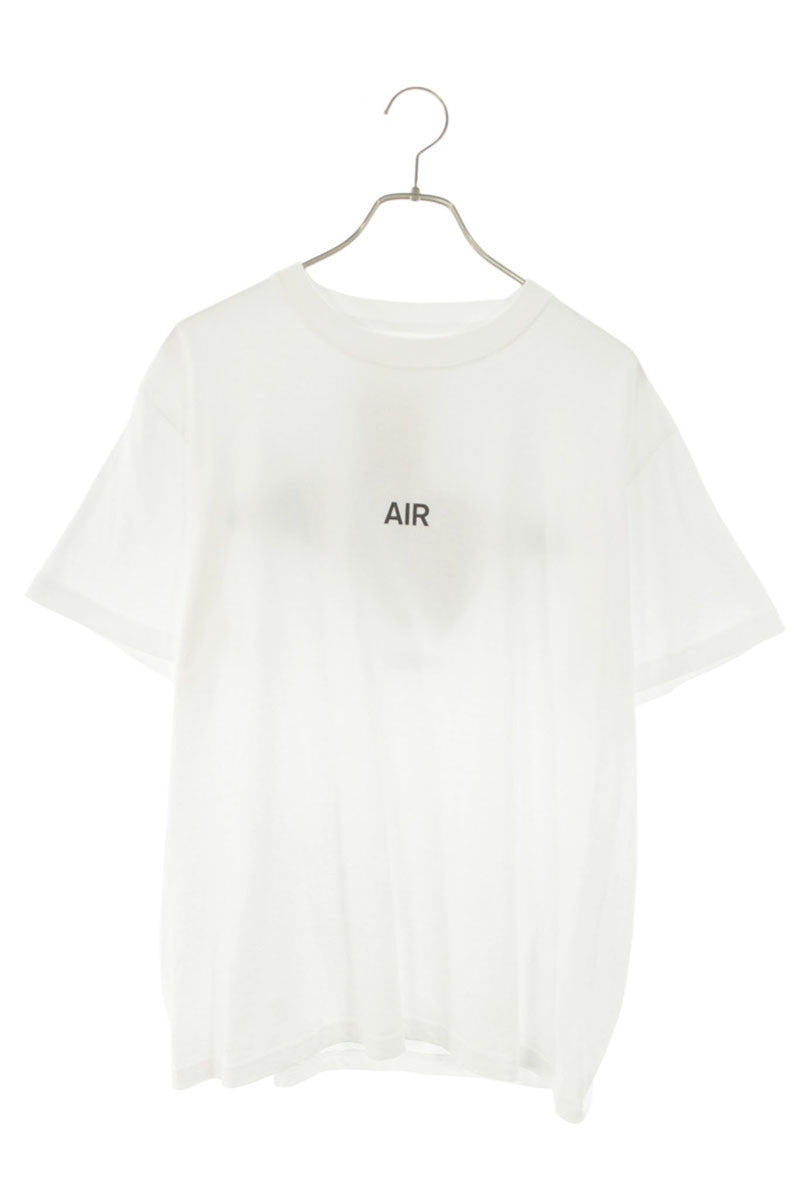 ODORIBA AIR Print Cotton T-Shirt White/Black Size L