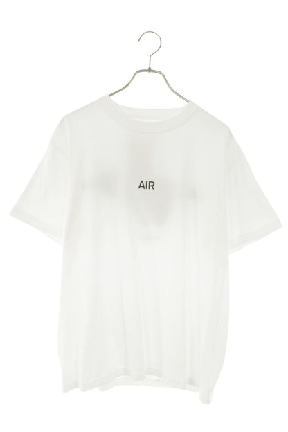 ODORIBA AIR Print Cotton T-Shirt White/Black Size L