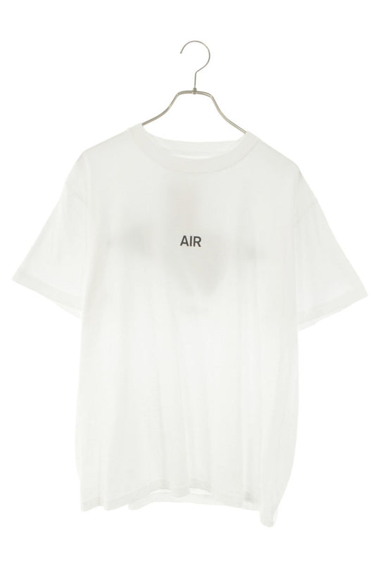 ODORIBA AIR Print Cotton T-Shirt White/Black Size L