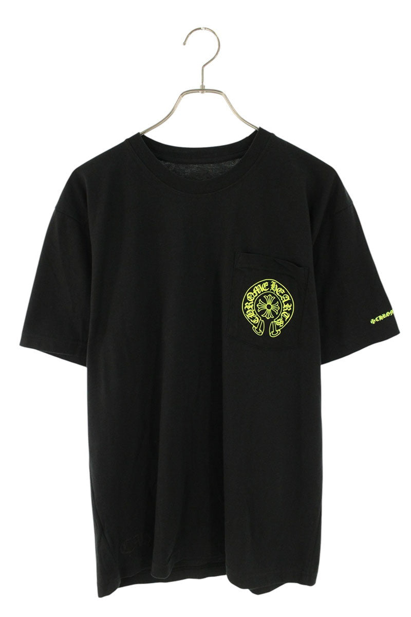 Chrome Hearts Horseshoe Tee Black Yellow Size L