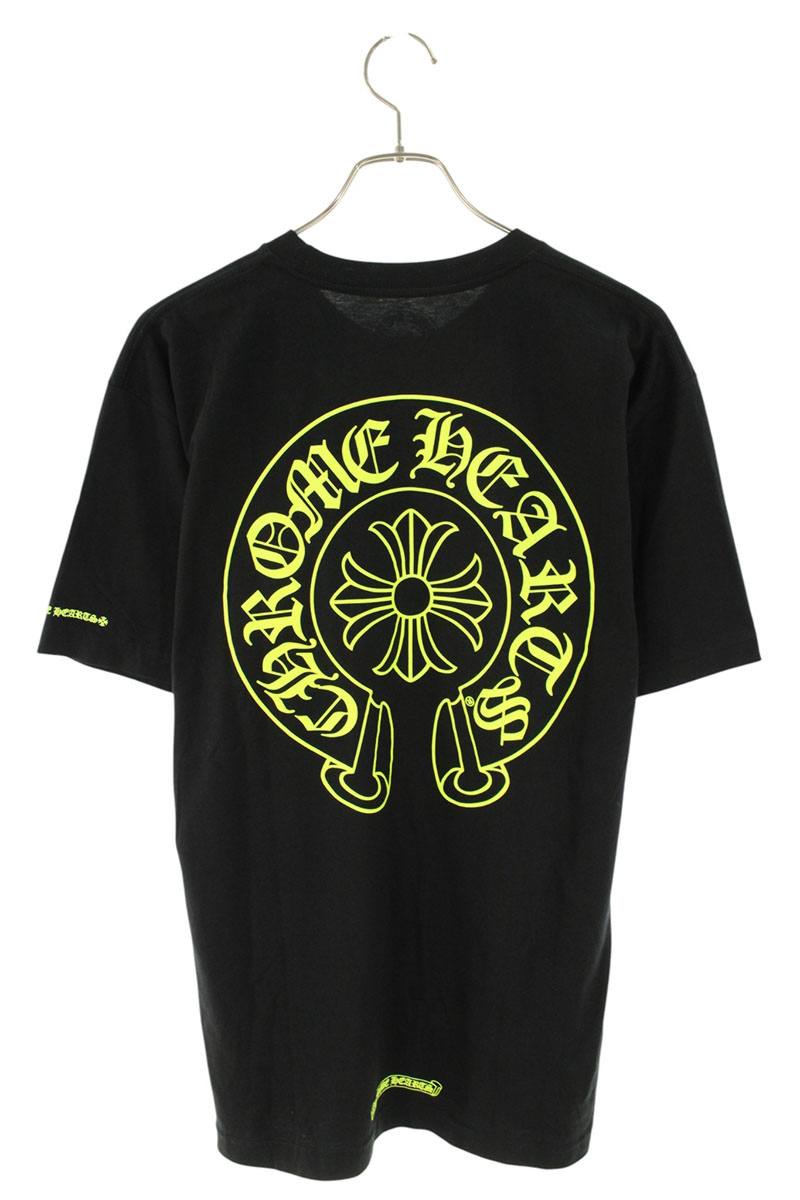Chrome Hearts Horseshoe Tee Black Yellow Size L