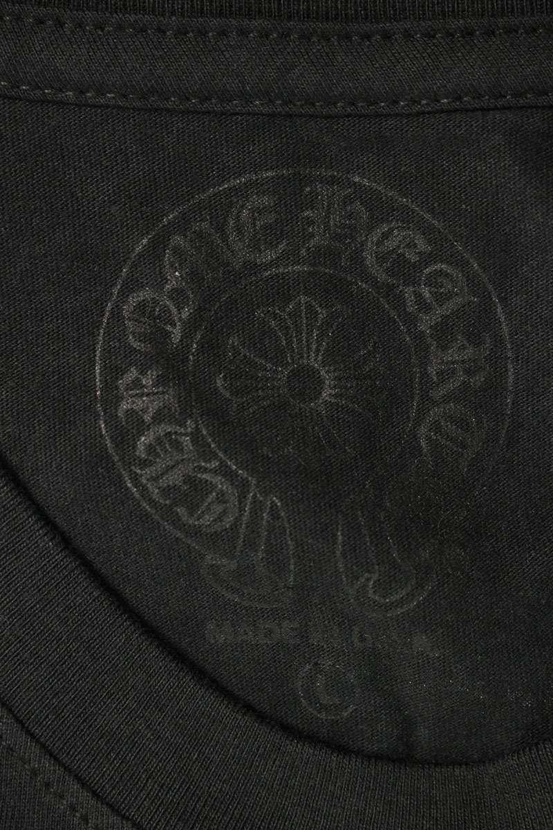 Chrome Hearts Horseshoe Tee Black Yellow Size L