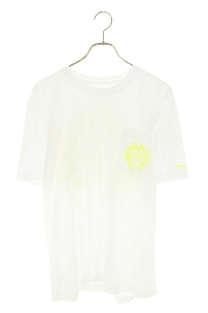 Chrome Hearts Horseshoe Tee White Yellow Size L