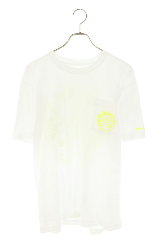 Chrome Hearts Horseshoe Tee White Yellow Size L