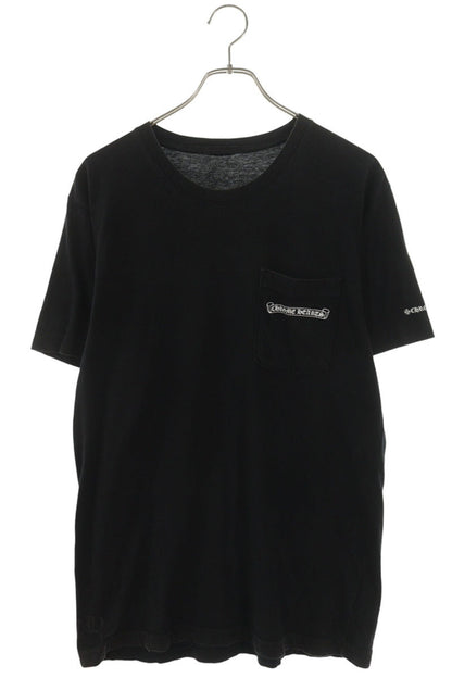 Chrome Hearts Back Scroll Label Print T-Shirt Black Size M