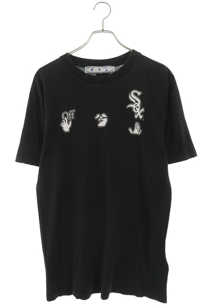 OFF-WHITE 21AW MLB Numbering Embroidered T-Shirt Size M