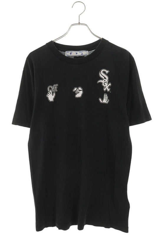 OFF-WHITE 21AW MLB Numbering Embroidered T-Shirt Size M